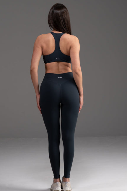 Soft Active Hight-Rise Legging in Blueberry