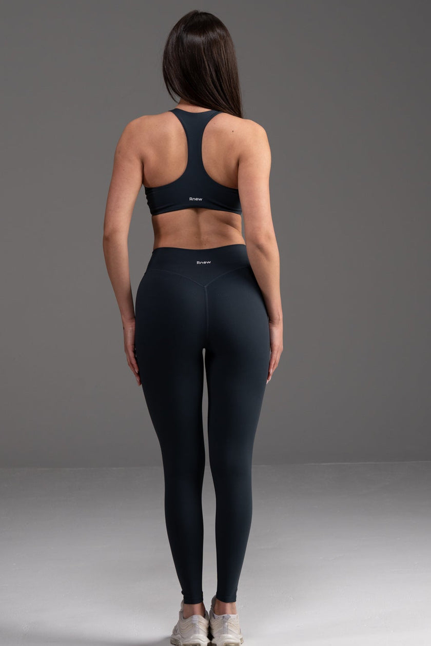Soft Active Hight-Rise Legging in Blueberry
